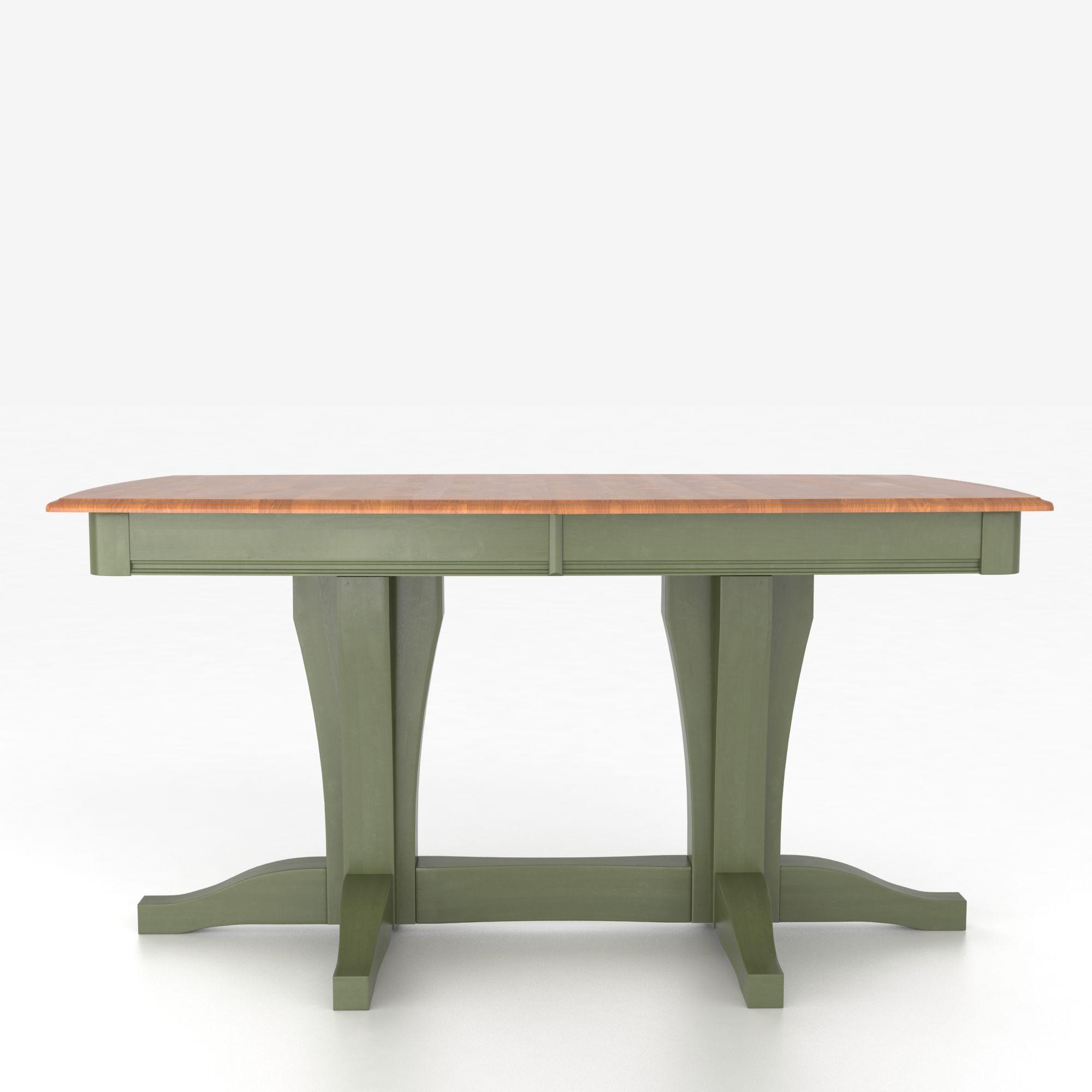 Canadel Custom Dining Tables Customizable Boat Shape Table with